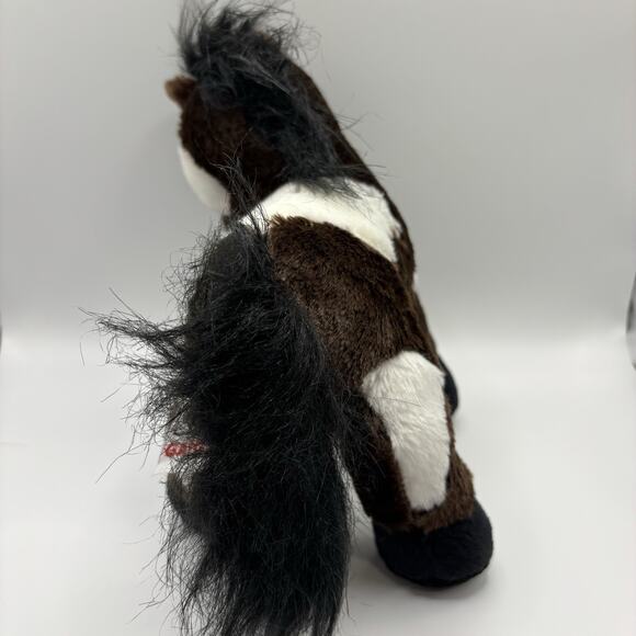 Ganz Webkinz Pinto HM147 NWT Plush Stuffed Animal W/ Unused Sealed Code Retired - Picture 2 of 6